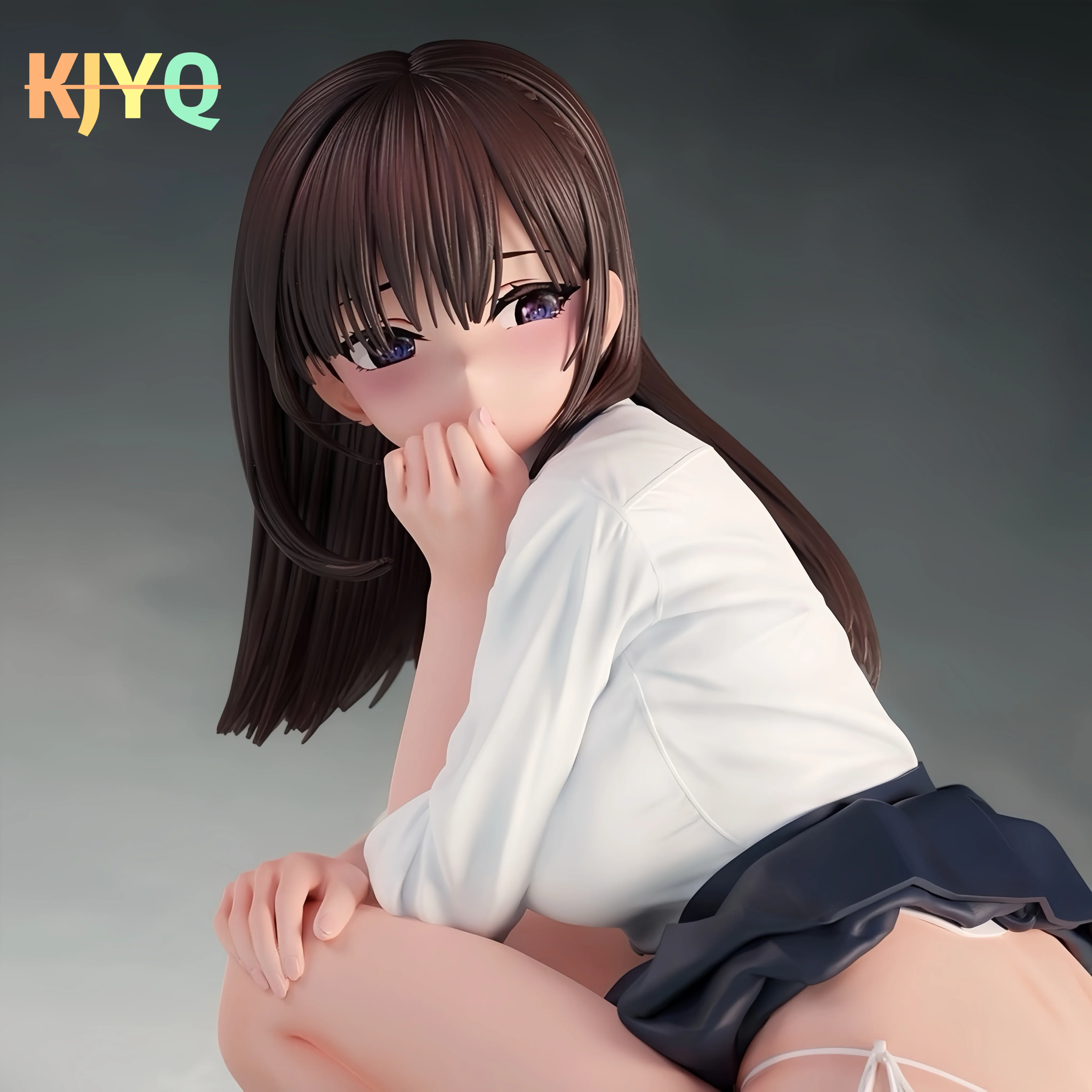 在庫あり AY スクワット姿勢 JK セクシーガール 大人向けドール オーナメント アクションフィギュア おもちゃ モデル コレクション