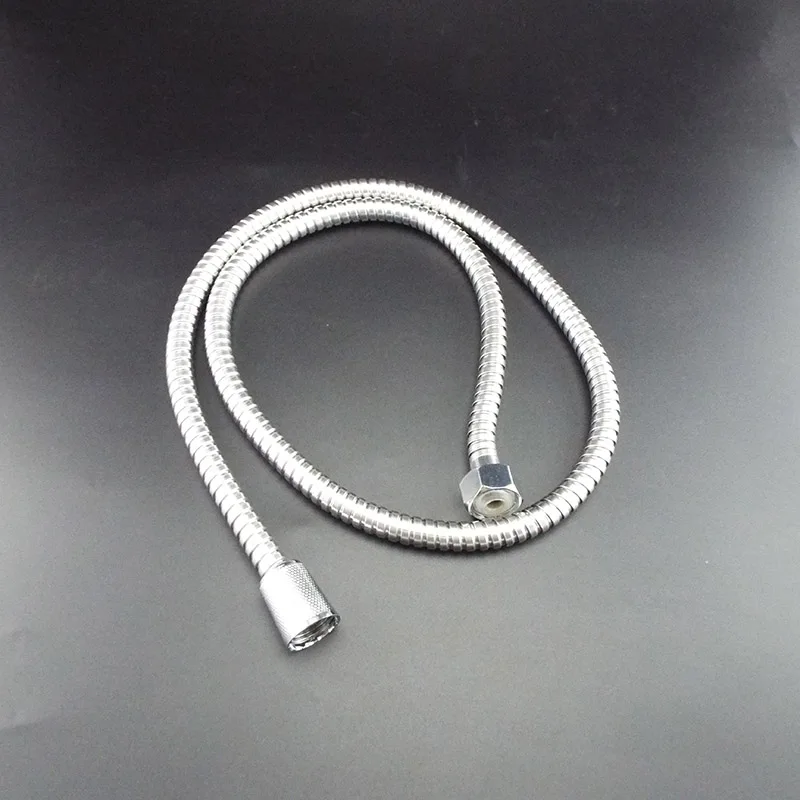 Flexible Shower Hose Plumbing 1.2m/1.5m/2m For Home Bathroom Shower Tube Washlet Extension Pipe Stainless Steel Hose