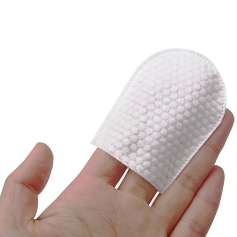 240 Uds almohadillas de algodón para maquillaje almohadillas de algodón faciales de bolsillo en forma de U para eliminación de maquillaje facial almohadilla para el cuidado de la piel para mujeres
