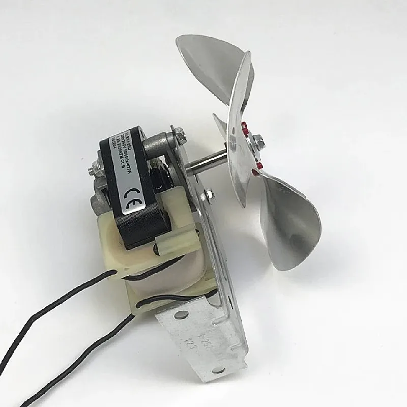 Refrigerator Freezer Fan Cooling Fan Motor Pole Fixing Foot with Blades 27W 220V 240V AC HLS61-20D