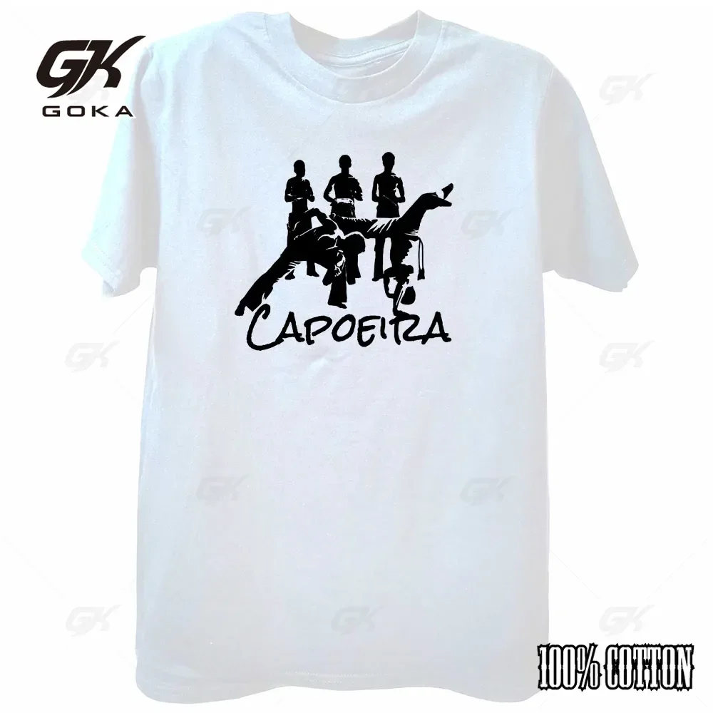 Funny Brazilian Capoeira Martial Arts Sport T Shirts Graphic Streetwear Short Sleeve Harajuku  Casual Customize T-shirt