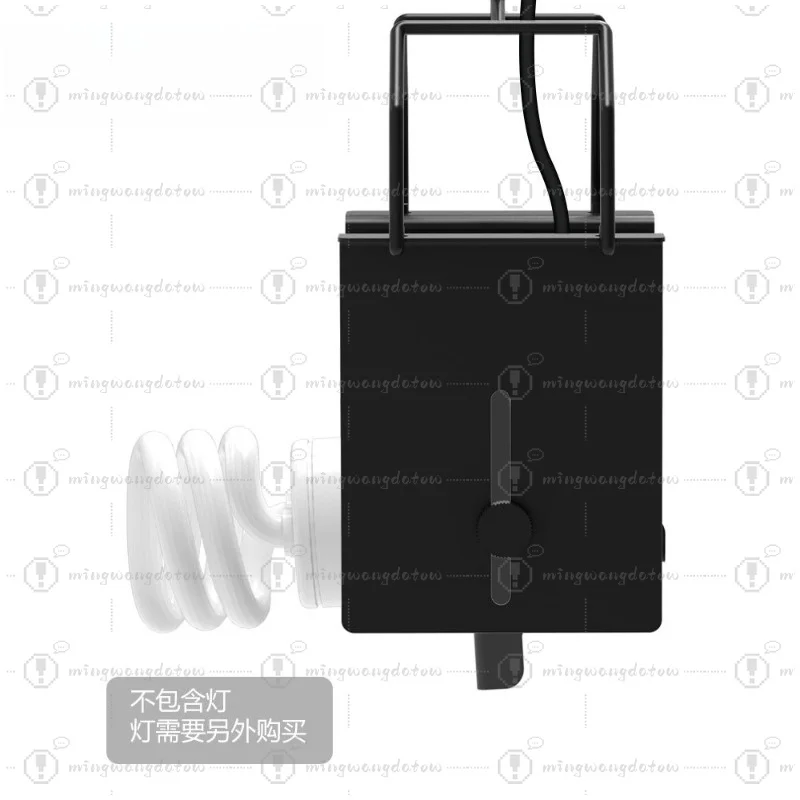Detachable Timing Adjustable H-type Heating Lamp Stand 360° Rotatable Height Adjustable for Breeding Box