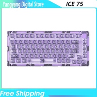 Akko Monsgeek Ice75, Long Battery Life, Rgb, Hot-swap, Customization, Mechanical Keyboard, Small Keyboard, For Small Hands