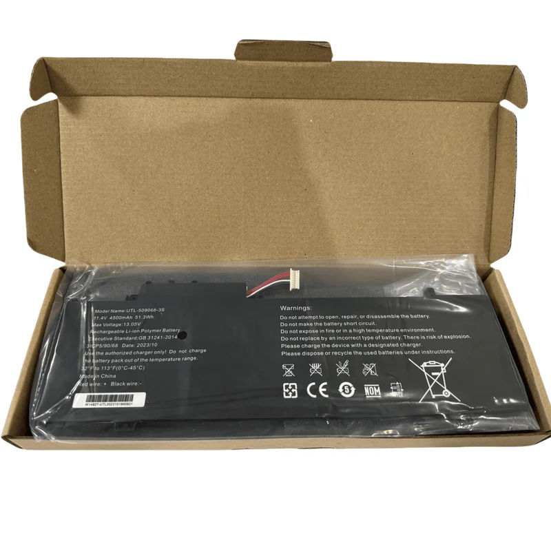 UTL-509068-3S NV-509067-3S Battery Applicable Gateway GWTN141-10BK GWTN141-4 5376275P