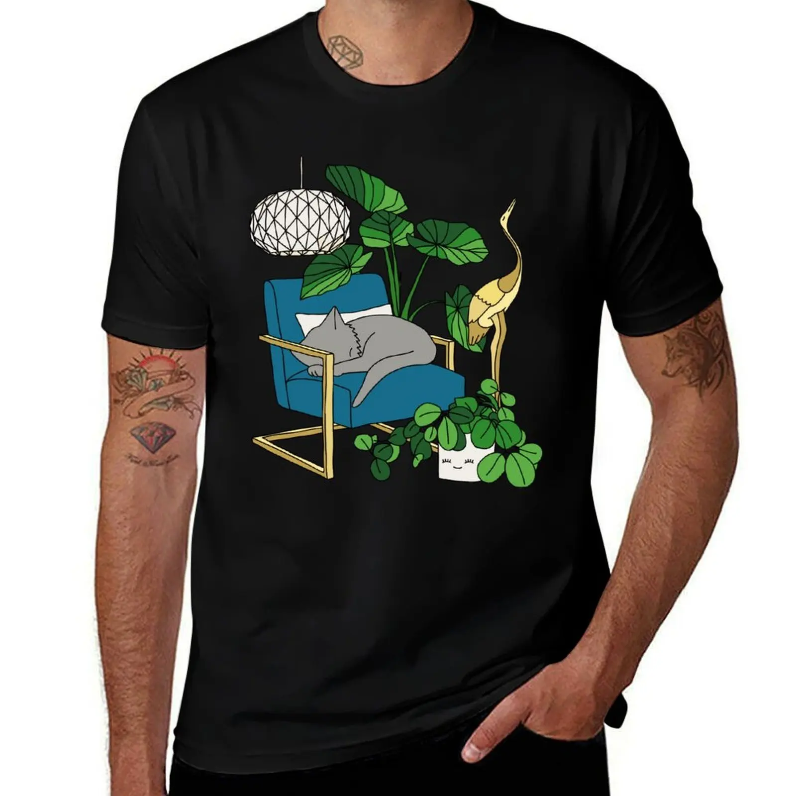 Cat nap by Elebea T-Shirt cotton t shirt pack T-Shirt
