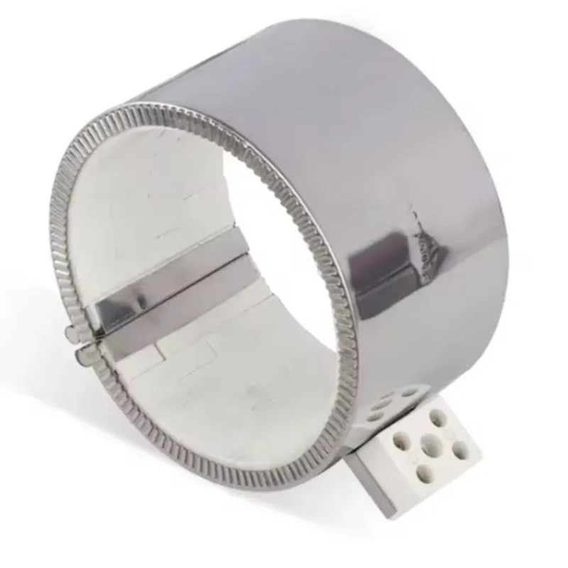 

Ceramic Injection Molding Machine Stainless Steel Heating Ring Extruder Granulator Nozzle Copper Heating Ring 220V240V