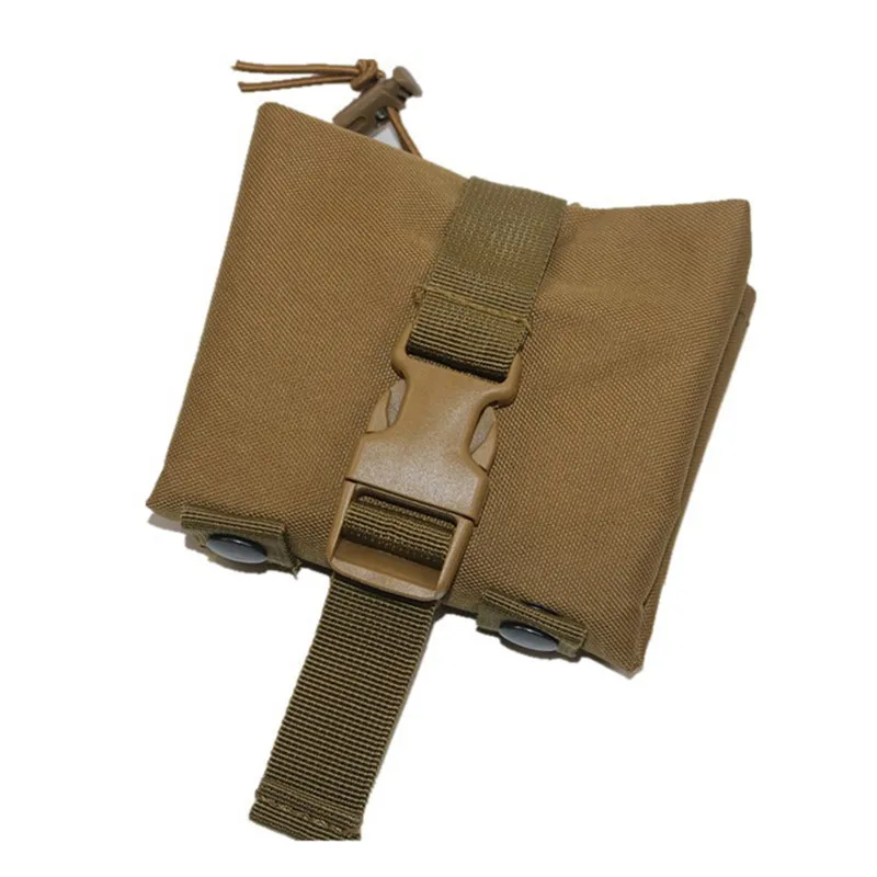 Molle 折りたたみダンプドロップマガジンポーチエアガン Qutdoor ハイキング狩猟アクセサリー EDC 折りたたみ式回復 MagHolster ウエストバッグ