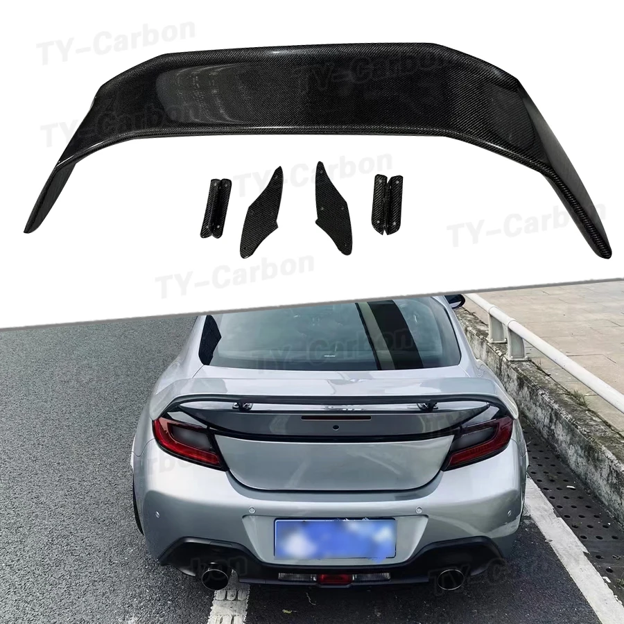 Rear Spoiler Wing Trunk Lip Spoilers RB Style Rear Spoiler Lip Fit for Toyota GR86 Subaru BRZ 2021-2024 Car Accessories FRP