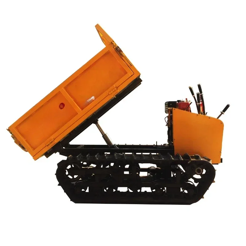 appropriate factory 1 ton Loading Mini Dumper Crawler Tracked Dumper