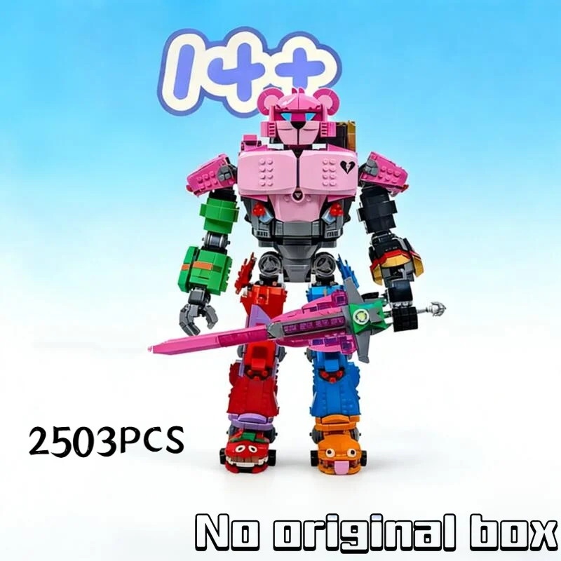 Nouveauté 2026 – Blocs de construction Fortnite Mecha Team Leader 2503 pièces – Modèle de robot articulé 77078 – Jouets pour enfants – Cadeaux d'anniversaire et de fêtes