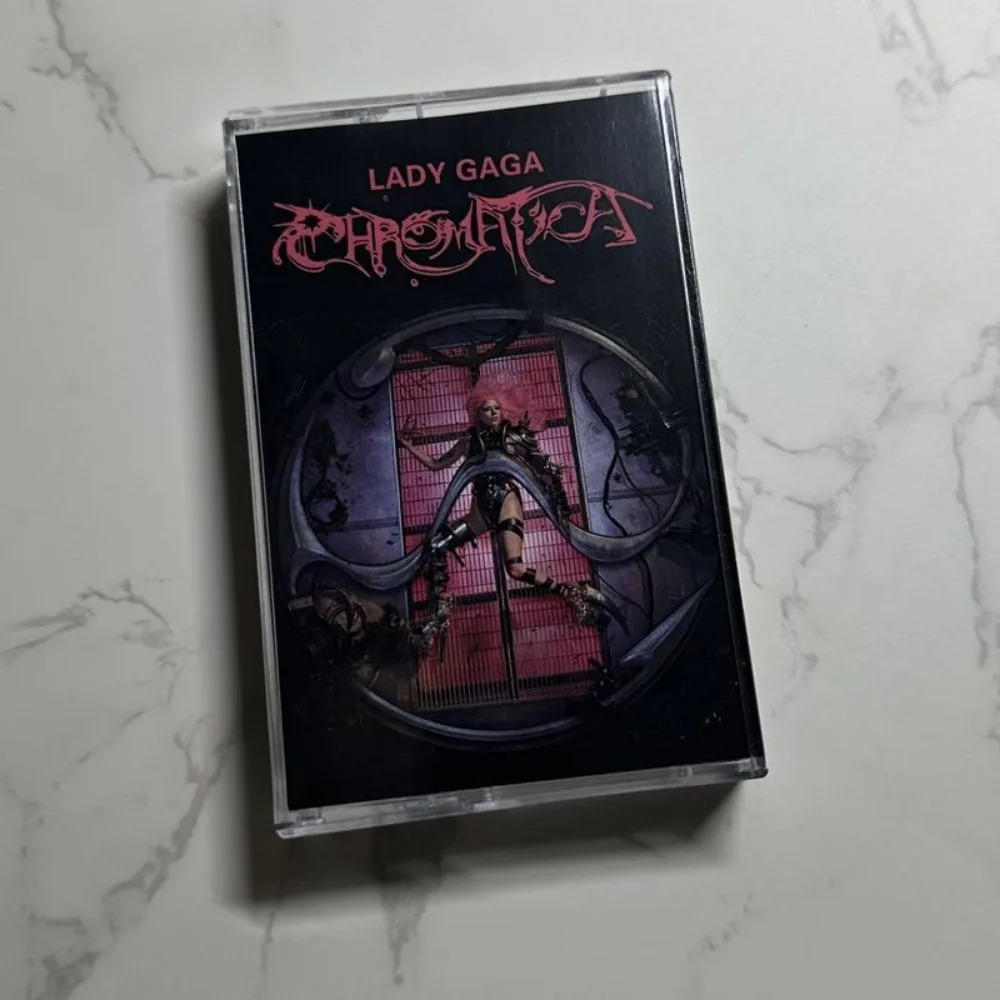 Brand New Sealed Cassette Tape Lady Gaga Chromatica Pop Dance Electronic Music with Lyric Book Retro Vintage Style Album
