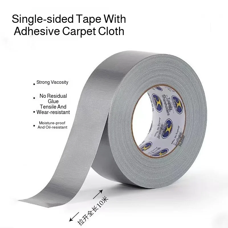 Cinta de lámina plateada, adhesivo fuerte resistente al calor impermeable para reparación del hogar, parches de conductos y superficies