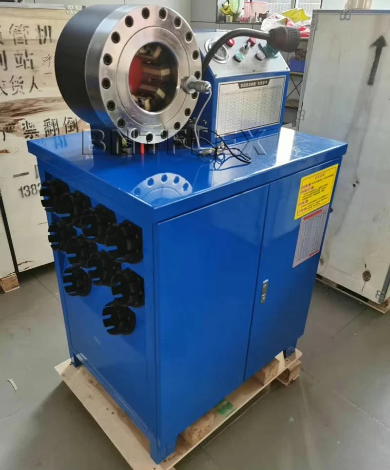 2 inch hose crimping machine 220v electric BNT68 Hydraulic crimper with 10 sets of dies