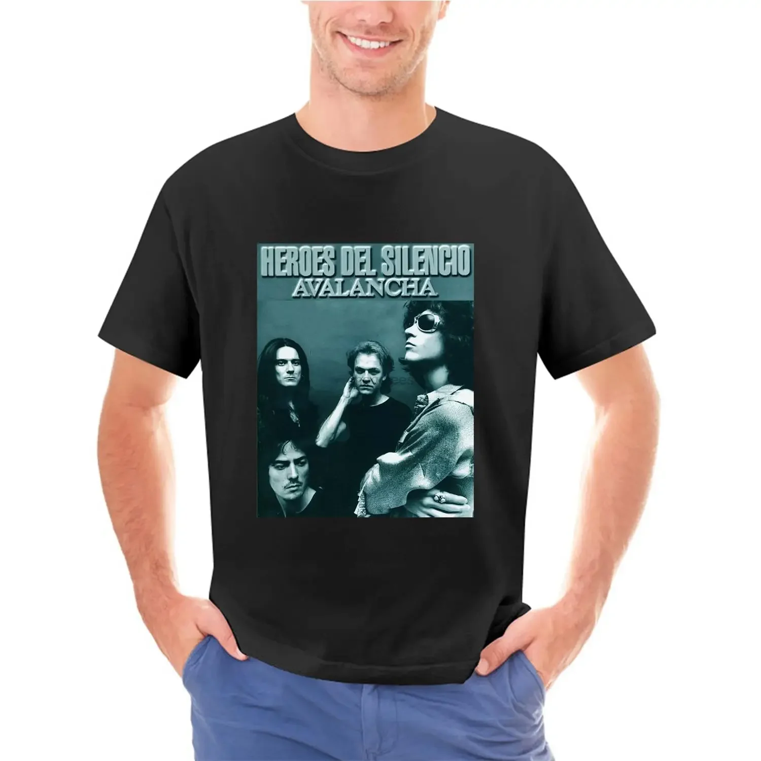 AVALANCHA-Camiseta Vintage Del Tour 95, camisa de concierto de Héroes Del Silencio, 1995