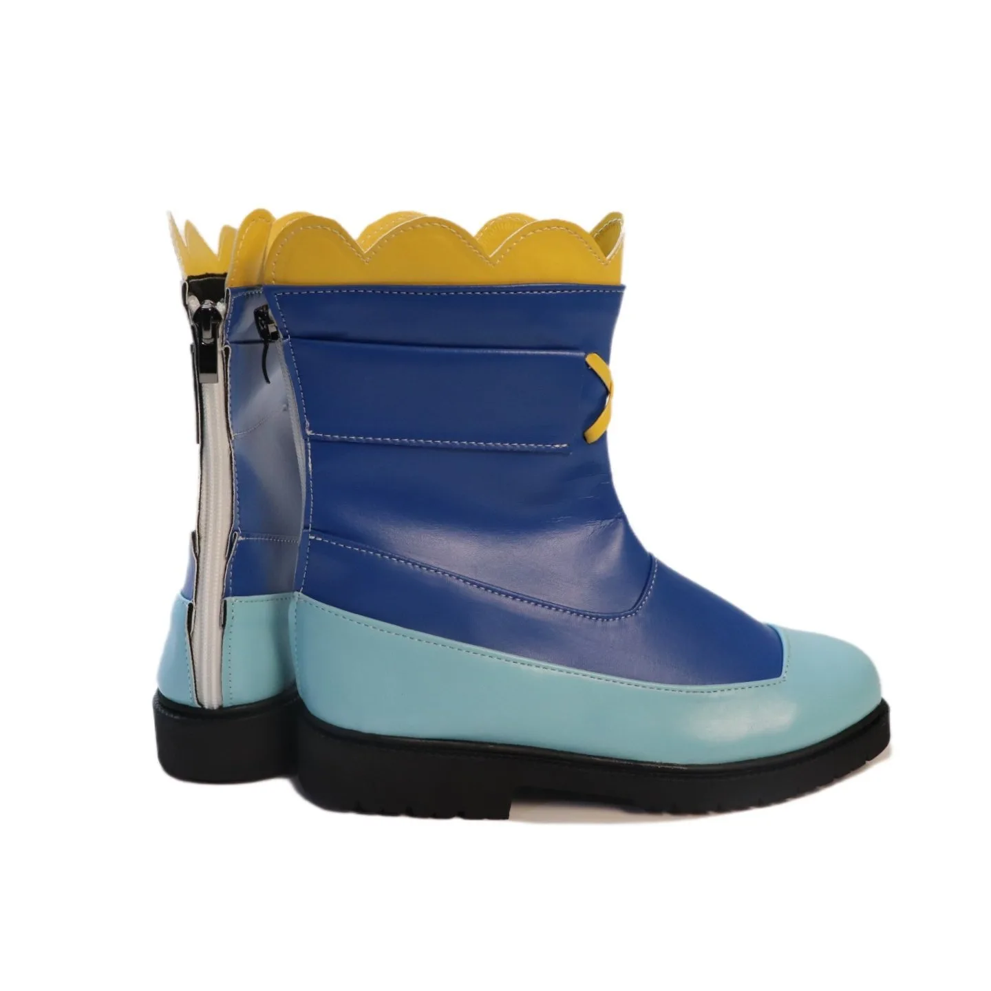 Grusha Cosplay Shoes Anime Accessories Cosplay Props PU Leather Shoes Halloween Carnival Boots Custom Made