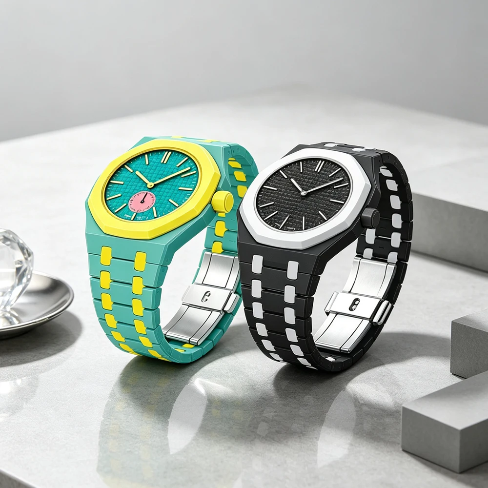 Bioceramic Strap＋Case for Swat - Ceramic Link Bracelet recension och pris