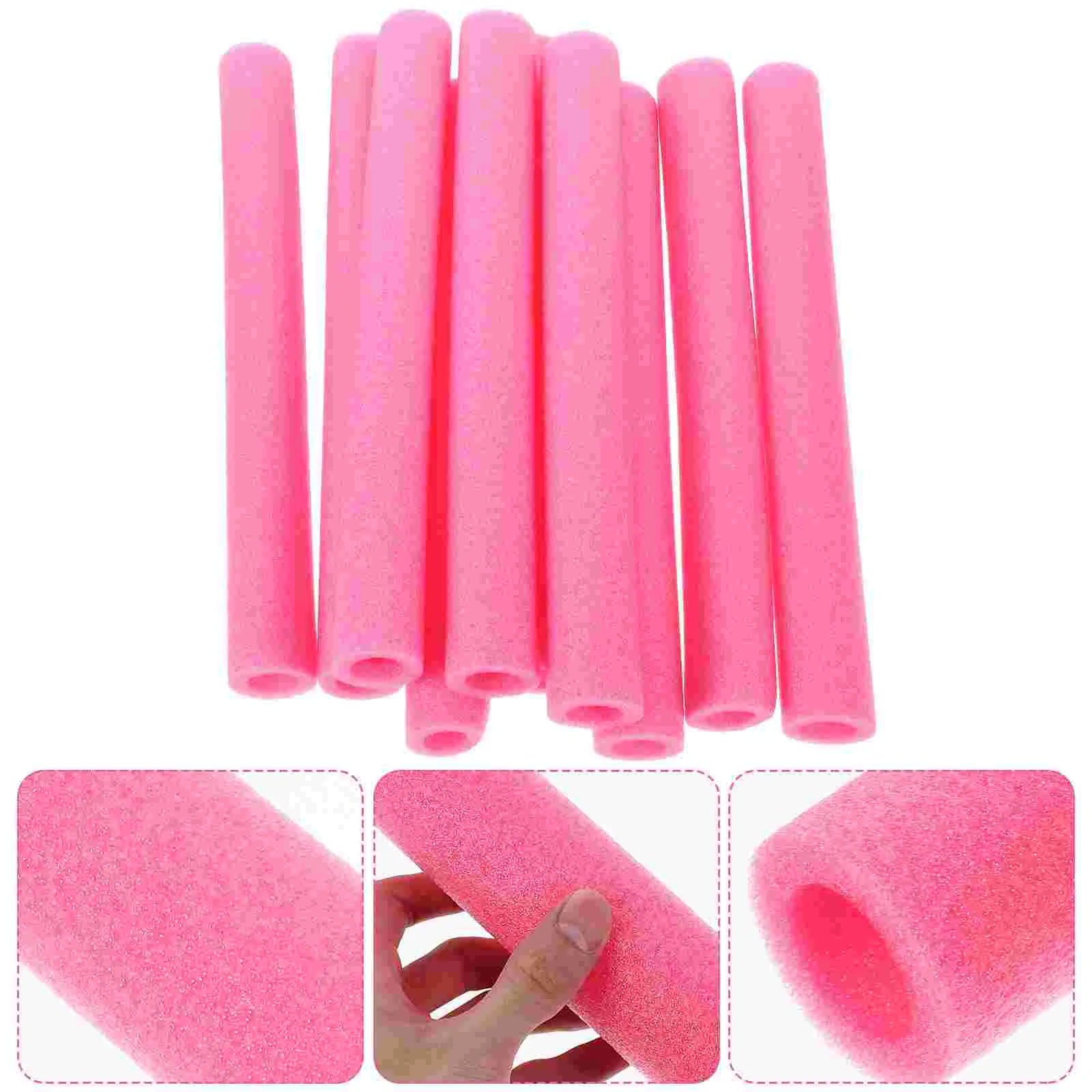 

10 Pcs Trampoline Sponge Tube Pole Pads Component Foam Pe Tubes for Padding Covers Metal Poles Child Kids