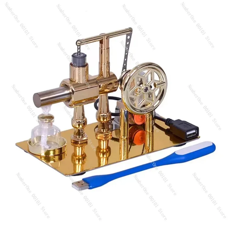 Generator Steam Engine Model Physics Experiment Popular Science STEM Toy for Classroom Lab DIY Invention Kit