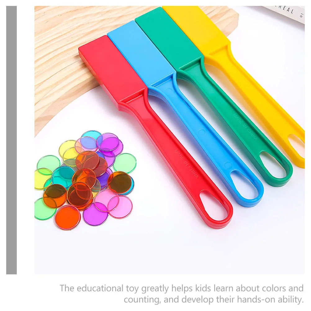 

1 set 1 Set Wand Round Chips Color Sorting Chips Counting Educational Counting Educational For Kids Toddlers Развивающие Игрушки