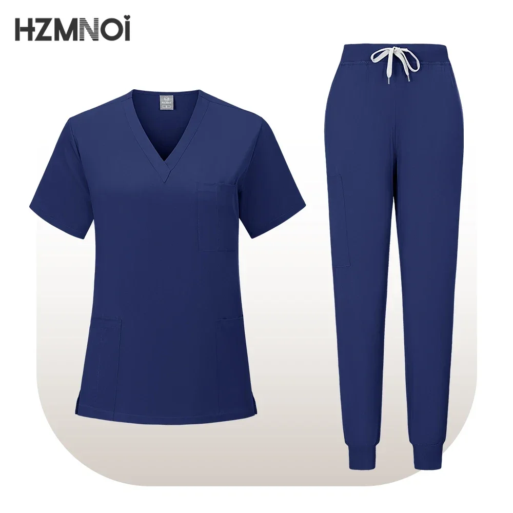 Doctors and Nurses in Beauty Salon Pet Hospital Dental Clinic and Operating Room Stylish Medical Work Uniform Set