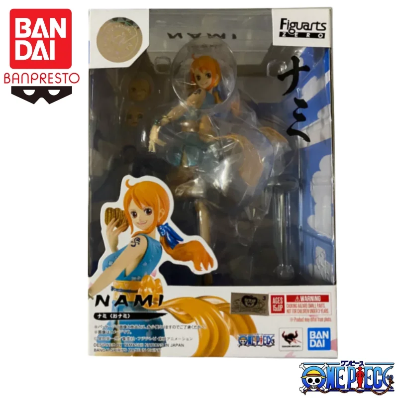 

In Stock Bandai Original Figuarts One Piece Nami Action Figure Model Doll Brand New Boxed Anime Characters Toys Model Garage