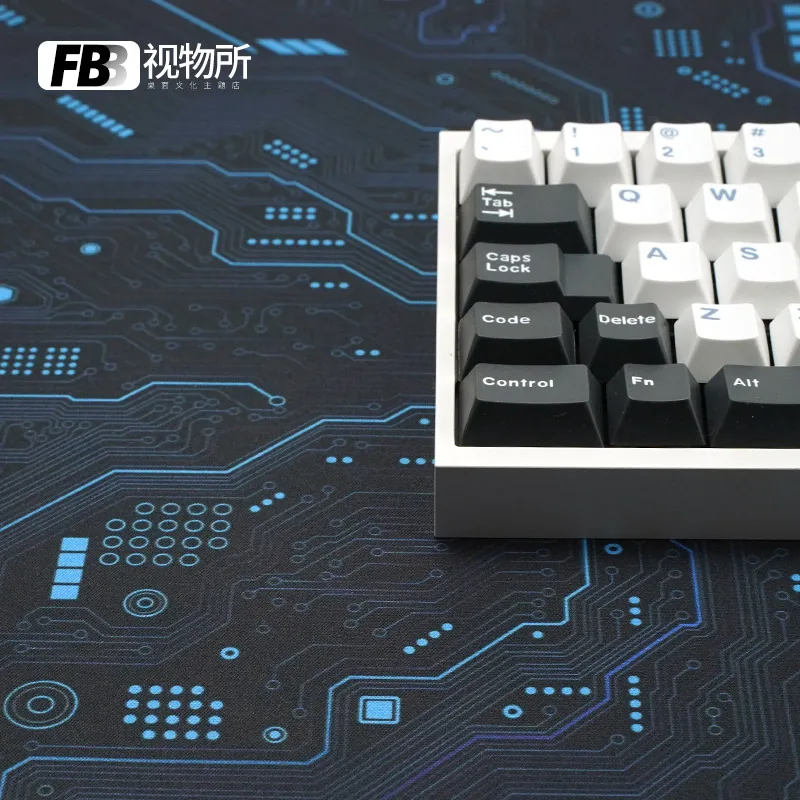 FBB Mousepad Large Size Electric Circuit Pattern Game Mouse Mat Gaming Mousepad Speed Keyboard Pads Table Carpet Gamer Deskmat