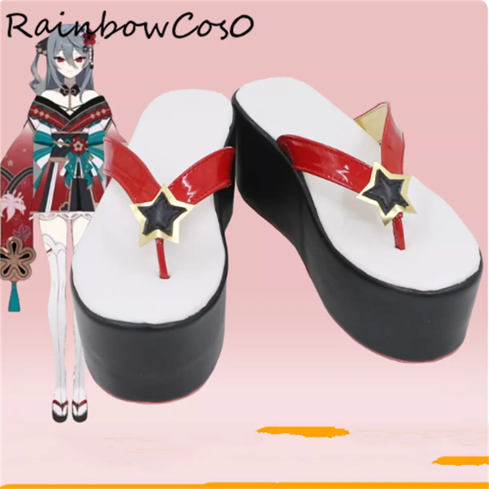 

Garnet Matsuri Eternal Return: Black Survival Cosplay Shoes Boots Game Anime Halloween Christmas RainbowCos0 W5575