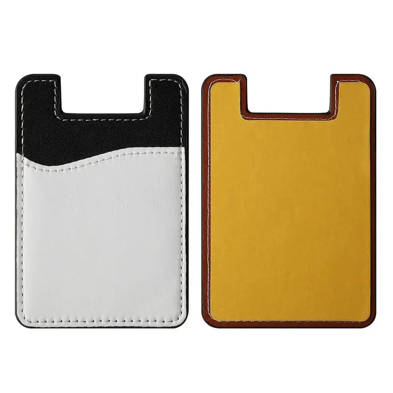 Phone Wallet Anti-Slip Phone Wallet Stick On Wear-Resistant Card Holder With Corrugated Inner Layer For Money Bills Credit Cards