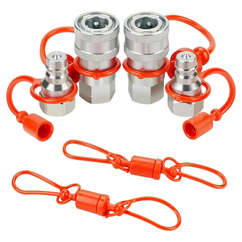 

B17B Гидравлическая муфта Pioneer 1/4 дюйма с пылезащитным колпачком, подходящая для широкого спектра гидравлического применения.