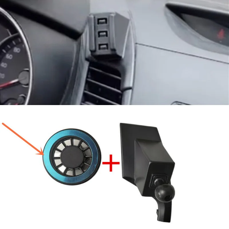 1Set ABS Kunststoff Material Für 2013-2017 KIA K3 Spezielle Auto Magnetische Telefon Halter Feste Halterung Ständer Mobile