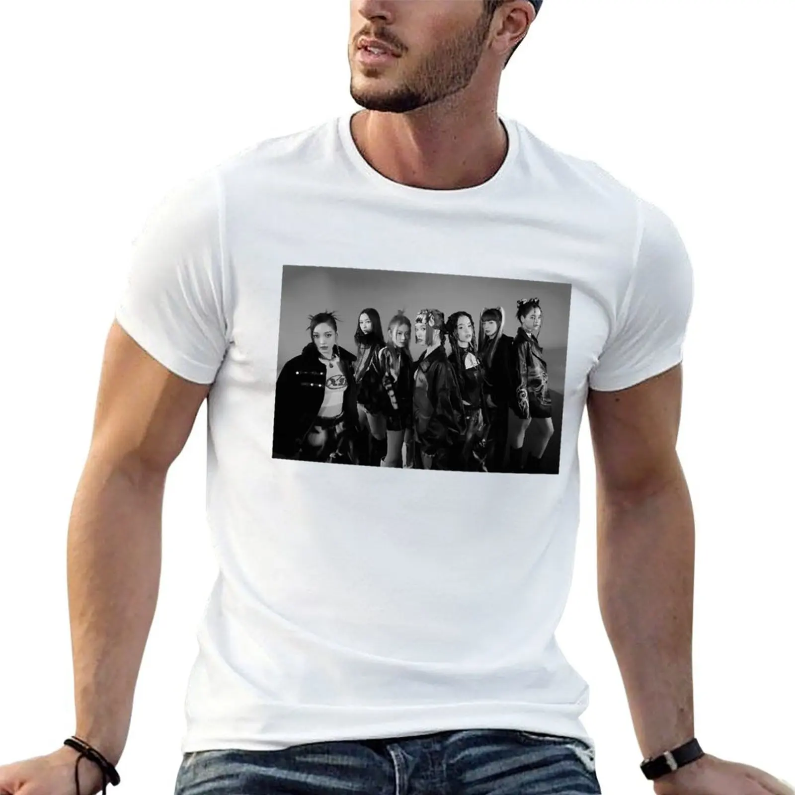 

XG - SHOOTING STAR OT7 ( BLACK AND WHITE ) Active T-Shirt man tshirt t shirt for man man t shirt summer T-shirt