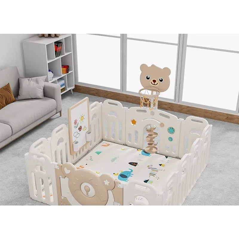Baby protection fence, children's play fence, ground baby indoor home fence, safe climbing mat park