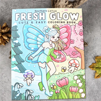 Coloring Book for Relax & Relaxation - Scale Pages With   Elf Angel Girl Characters, Thickened Non-Transparent Paper, High-Qual