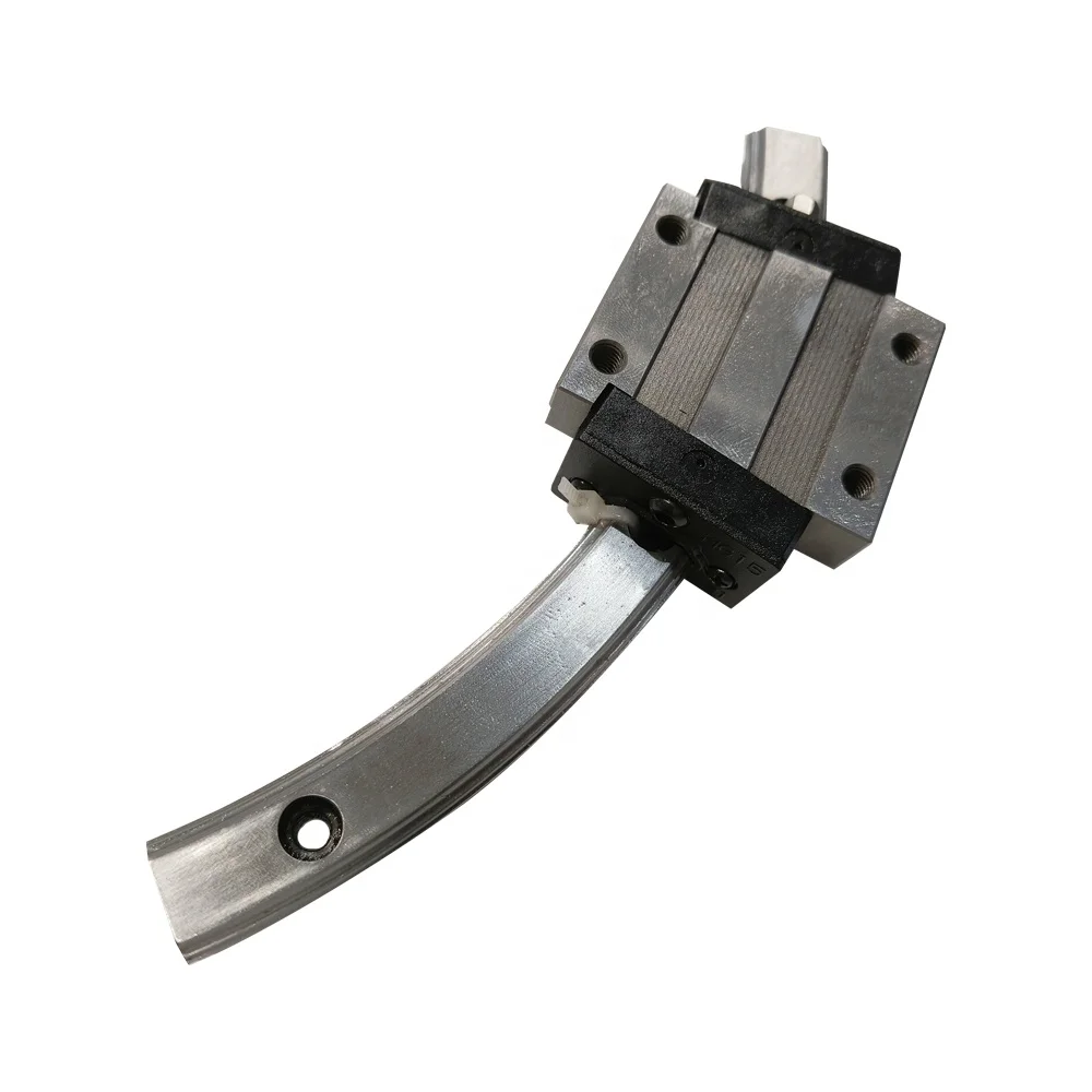 Track Motorized Linear Rail Slide 25mm 35mm 40mm Width Guide Rail Curved Linear Guide Block