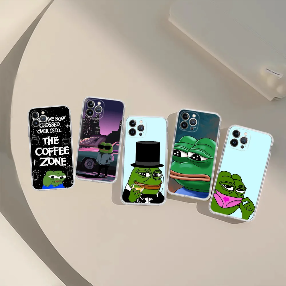 

Sad Frog Pepe Phone Case Silicone Soft for iphone 15 14 13 12 11 Pro Mini XS MAX 8 7 6 Plus X XS XR Cover