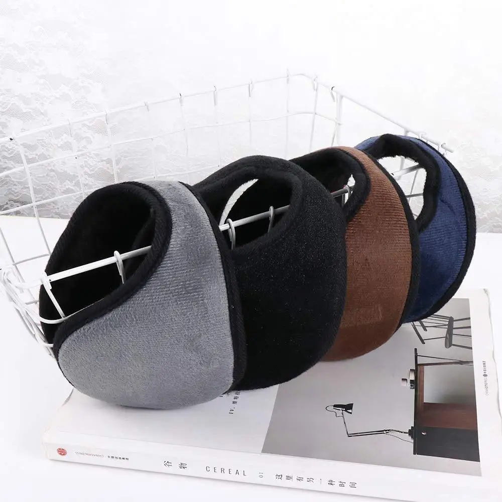 Equitação inverno macio para o sexo feminino para adulto engrossar para o sexo masculino manter mais quente earflap pelúcia earmuffs capa de orelha aquecedores de orelha earcap