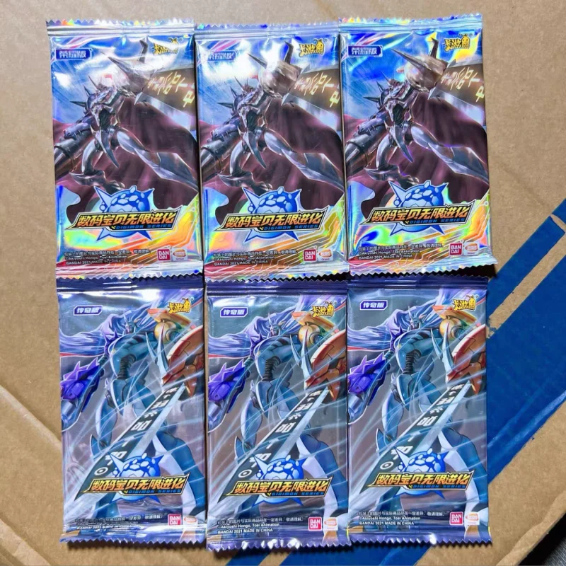 Na stanie Kayou Digimon Card Legendary Edition Infinite Evolution Glory Edition Pełny Zestaw Złotych Kart Kolekcjonerskich Full Star