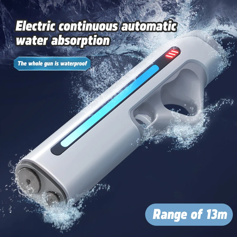 

New Water Gun Electric Continuous Firing Large Capacity Children's Water Play Toy Automatic Suction Gun Water Spray Water Gun