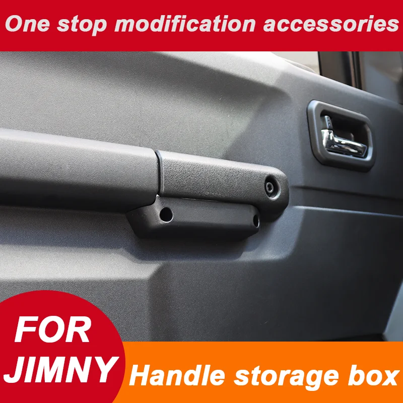

2pcs Door Inner Armrest Storage Box Tray Organizer Stowing Tidying Box Accessories For Suzuki Jimny Sierra JB64 JB74 2020-2025