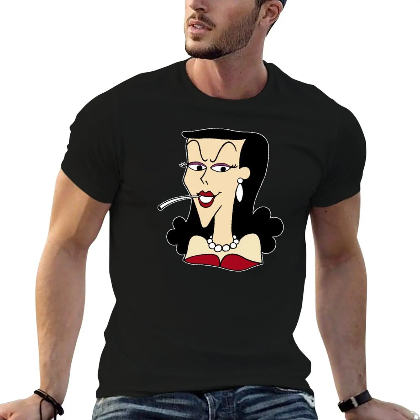 Kúrt Cóbain Natasha Fatale 44 Best Vintage black T-Shirt vintage anime shirt graphics quick-drying mens t shirts top quality