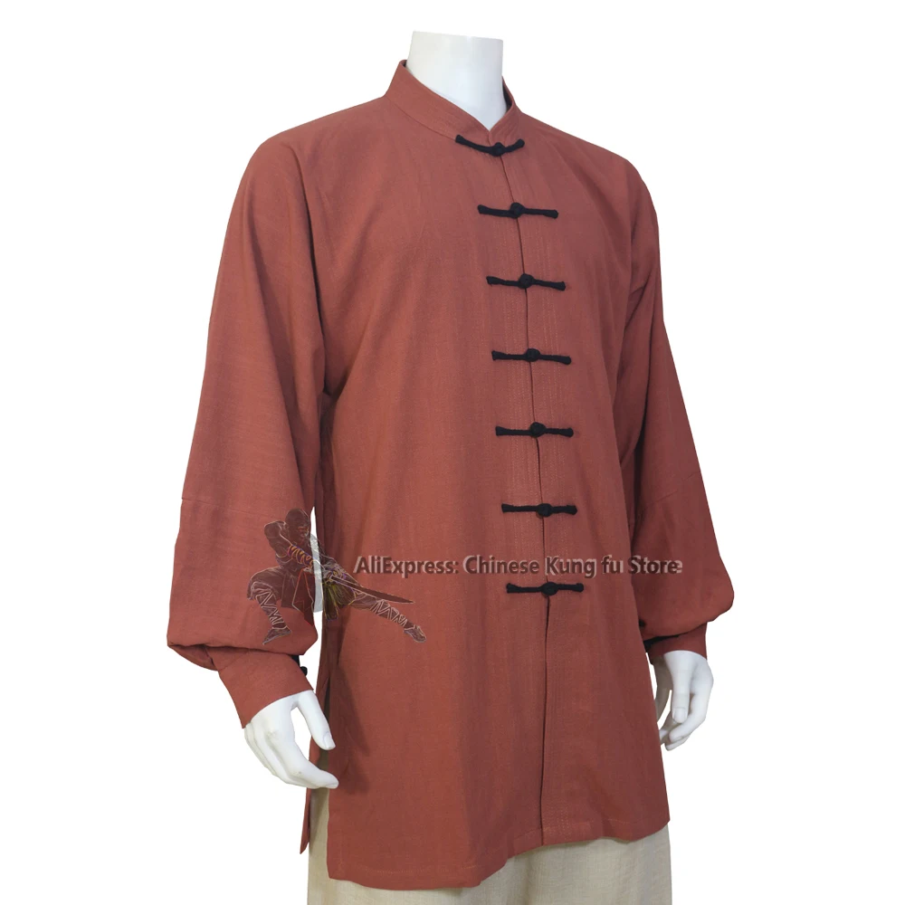 Thick Cotton Martial arts Kung fu Jacket Tai Chi Uniform Wing Chun Coat Wushu Shaolin Robe Custom Tailored