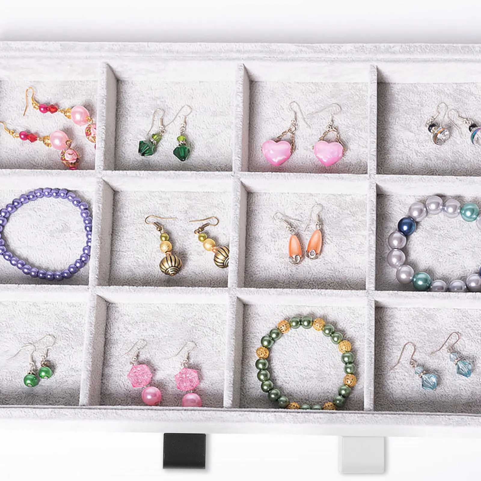 

40Pcs Jewelry Rack Bases High Quality Plastic Display Stand Bases for Jewelry Holder Creative Case Display Rack Accessories
