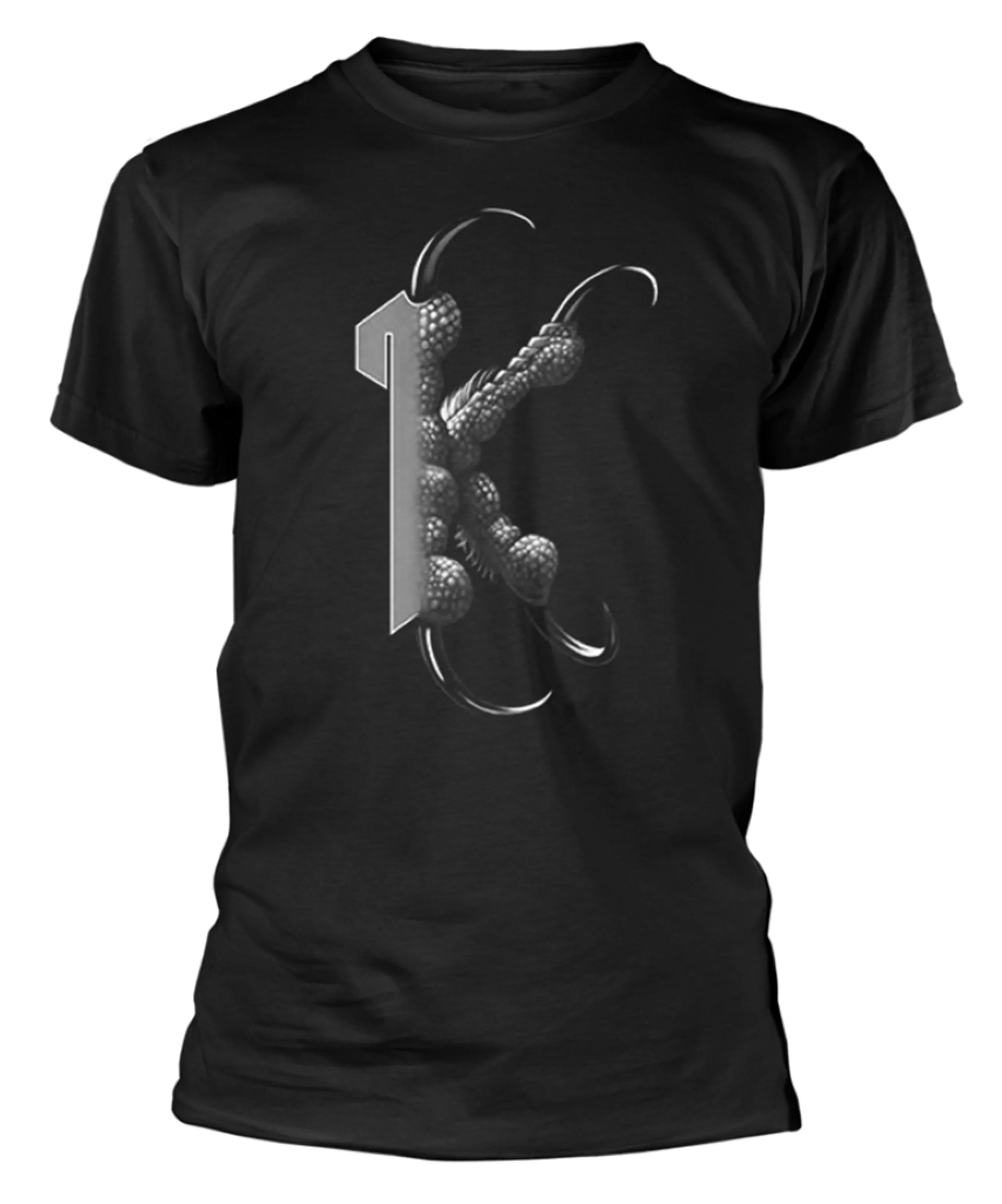 

Kvelertak'Claws' Peripheral Clothing, Pattern Printing Summer Luxury Brand Cotton Men's and Women's T-Shirts Short Sleeves