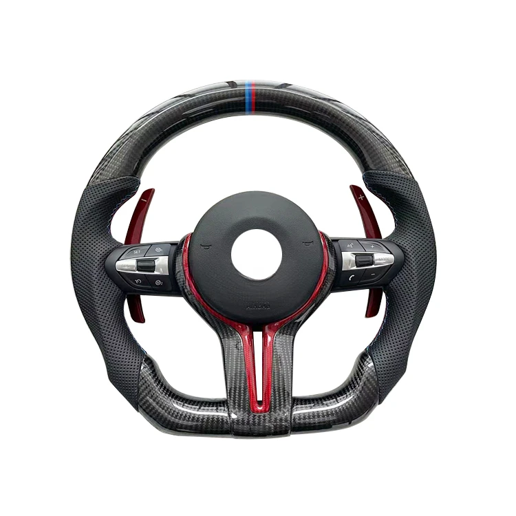 

steering wheel Fit all F series F10 F12 F20 F22 F30 F32 123456 series carbon fiber steering wheel for BMWs steering wheel