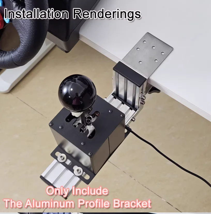 Profile Handbrake Support Simulator Fixture Stand Profile Transmission Bracket Simulator Fixture Rack Suitable for Magic Claws