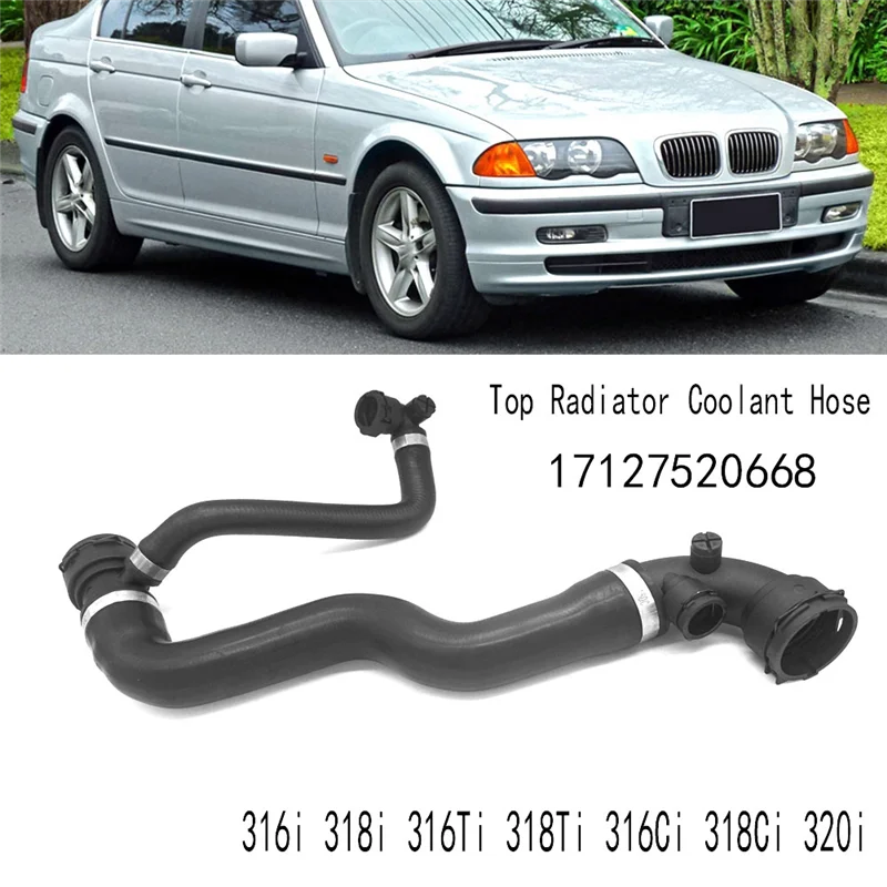 A19Q-Top ラジエーター冷却液ホース水道管ホース BMW E46 316I 318I 316Ti 318Ti 316Ci 318Ci 320I 17127520668
