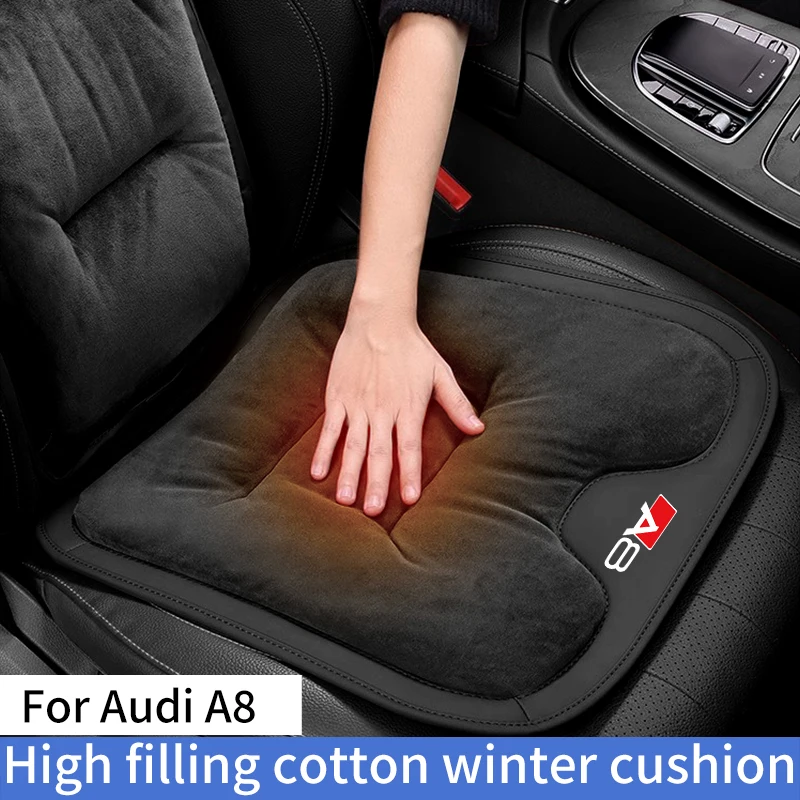 

Car Seat Cushion For Audi A8 Seat Cushion Thick Soft Car Front Seat Cushion Anti Slip Protective Pad