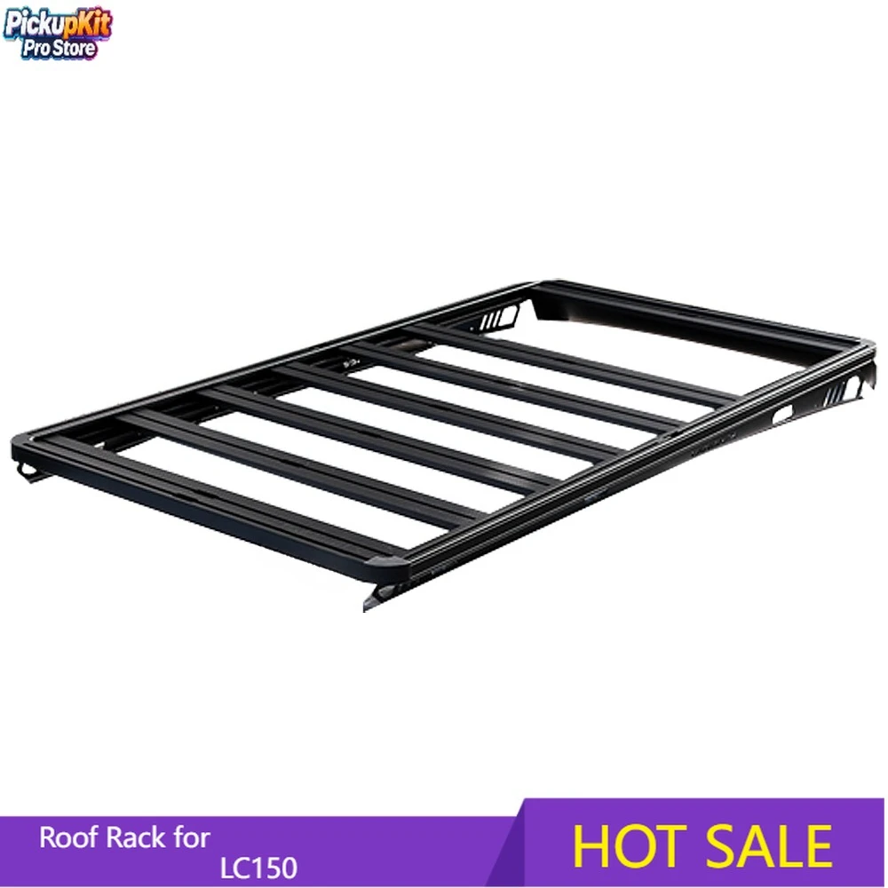 

Багажник на крышу автомобиля из алюминиевого сплава для LC150, с порошковым покрытием, защита от ржавчины