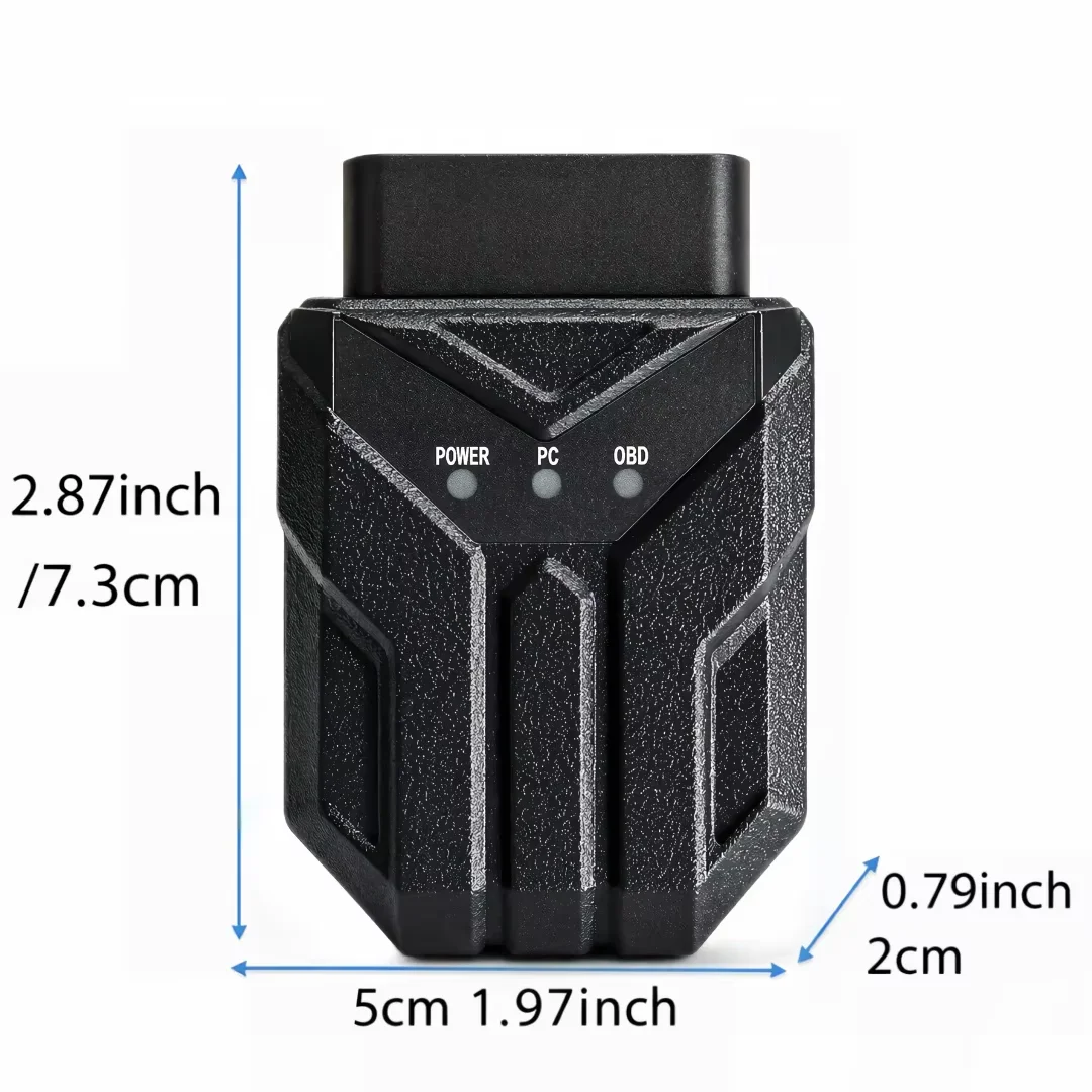 Latest Mini Bluetooth OBD2 Car Diagnostic Scanner. Reads & Clears Trouble Codes. Fits Most 1996+ Vehicles.