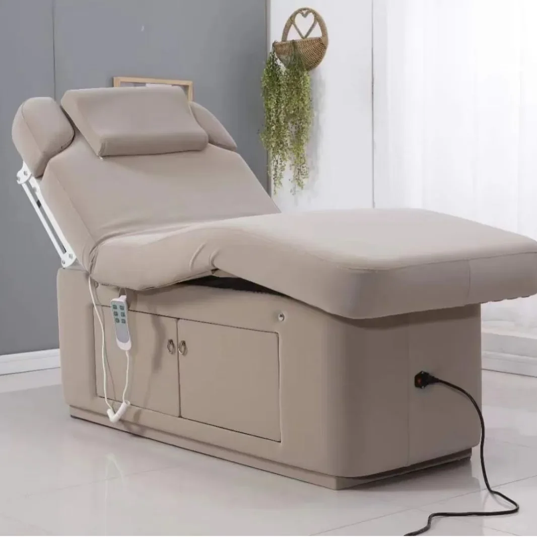 Commercial furniture Luxury electric adjustment bed Heating function Physiotherapy bed